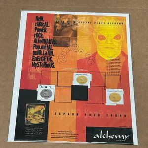ALCHEMY CYMBALS - SPUG of MUDVAYNE - 2003 Print Advertisement